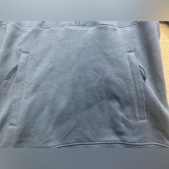 Men's Half Zip Fleece Sweater - All in Motion - Airway Blue S - Picture 6 of 7